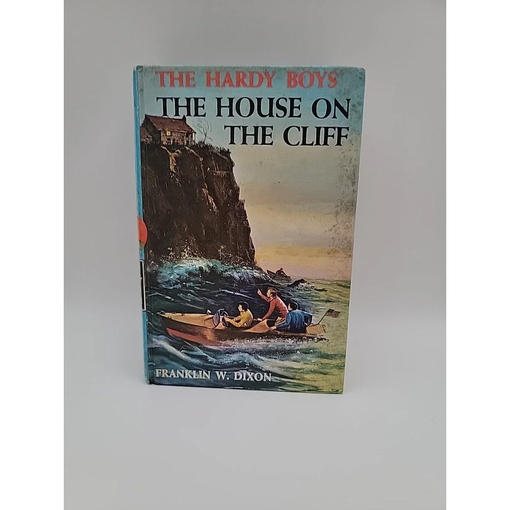 The Hardy Boys Lot Of 3 Vintage Books Blue‎ Top Pages